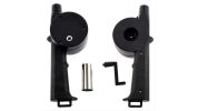 1 pc BBQ Fan Air Blower Fast Fire Starter Portable Hand Crank Bellows