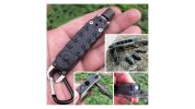 Multifunctional Keychain Tool Kit with LED Flashlight and Bottle Opener
