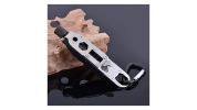 Multifunctional Keychain Tool Kit with LED Flashlight and Bottle Opener