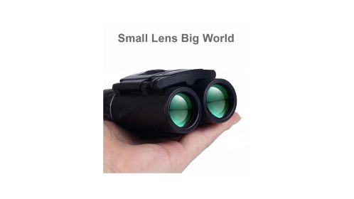 1 pc HD Binoculars Outdoor Pocket Mini Folding Telescope for Hunting & Sports