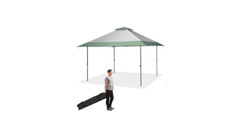 13 × 13 Feet Pop-Up Patio Canopy Tent with Shelter & Wheeled Bag