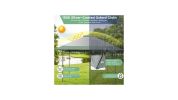 13 × 13 Feet Pop-Up Patio Canopy Tent with Shelter & Wheeled Bag