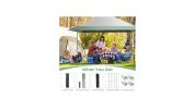 13 × 13 Feet Pop-Up Patio Canopy Tent with Shelter & Wheeled Bag