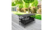Folding Camping Table Portable Lightweight Aluminum Roll-up Picnic BBQ Desk