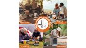 Portable Backpacking Stove for Camping Hiking Picnic BBQ Outdoor Cooker Folding