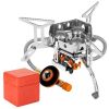 Powerful Portable Gas Stove for Camping with 4000W Foldable Design