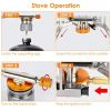 Powerful Portable Gas Stove for Camping with 4000W Foldable Design