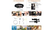 125-Piece Survival Kit Professional Emergency Gear for Outdoor Adventures