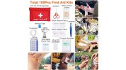 125-Piece Survival Kit Professional Emergency Gear for Outdoor Adventures