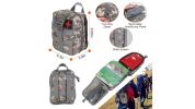 125-Piece Survival Kit Professional Emergency Gear for Outdoor Adventures