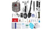 125-Piece Survival Kit Professional Emergency Gear for Outdoor Adventures