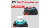 GOFORT 320W Portable Power Station 292Wh Wireless Charger 15W PD 100W and 100W