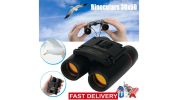 Binoculars 30 x 60 Zoom Travel Compact Folding Telescope Hunting Day Night