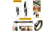 ANTARCTICA Emergency Survival Gear Kits 60 in 1