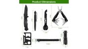 Emergency Survival Kit with 47 Pieces of EDC Gear Tools
