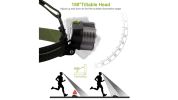 Rechargeable Headlamp 20000 Lumen LED Headlight 6 Modes Headlamp