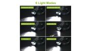 Rechargeable Headlamp 20000 Lumen LED Headlight 6 Modes Headlamp