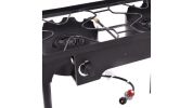 150000 Btu Double Burner Outdoor Stove Bbq Grill