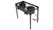 150000 Btu Double Burner Outdoor Stove Bbq Grill