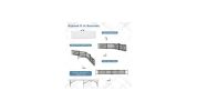 Portable Picnic Folding Bench with Carrying Handle - 6 Feet Long