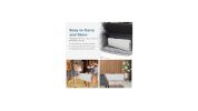 Portable Picnic Folding Bench with Carrying Handle - 6 Feet Long