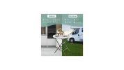 Round Foldable Lightweight Table for Camping and Picnics