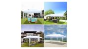 Waterproof Folding Tent with Carry Bag, 20''x10'' 