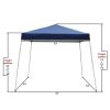 2.4 x 2.4m Portable Home Use Waterproof Folding Tent Outdoor