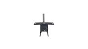 Wood Camping Stove Black 57.5x31x37cm