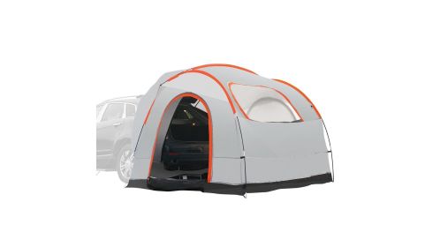 VEVOR SUV Camping Tent 8-8 SUV Tent Attachment for Camping with Rain Layer and