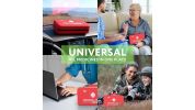 Small First Aid Kit for Car Office 121 Pieces Sturdy Red EVA Travel First Aid