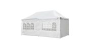 10 × 20 ft EZ Pop Up Canopy Folding-White for Outdoor Events