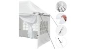 10 × 20 ft EZ Pop Up Canopy Folding-White for Outdoor Events