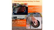 16 pcs Camping Cooking Ware Set with Aluminum Pot, Pan & Kettle 