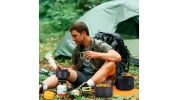 16 pcs Camping Cooking Ware Set with Aluminum Pot, Pan & Kettle 