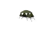 84.6 x 34.5 x 49.2inch Collapsible Camping Tent with An Integrated