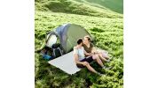 Portable Memory Foam Camping Mattress – Foldable with Travel Bag & Pillow