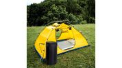 Portable Memory Foam Camping Mattress – Foldable with Travel Bag & Pillow