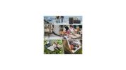Portable Memory Foam Camping Mattress – Foldable with Travel Bag & Pillow