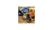 Portable Camping Rocket Stove - 9.44"D x 17"W x 21.3"H