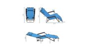Folding Camping Reclining ChairsPortable Zero Gravity ChairOutdoor Lounge