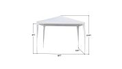 10 ft x 10 ft Patio Party Wedding Tent Canopy Heavy Duty Gazebo Pavilion