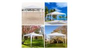 10 ft x 10 ft Patio Party Wedding Tent Canopy Heavy Duty Gazebo Pavilion