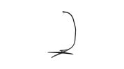 Solid Steel C Hammock Frame Stand