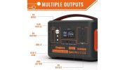 Portable Power Station 568Wh/600W Wireless Charger 15W PD Output 65W Type-C/QC