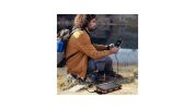 10000mAh Portable Fast Charging Power Bank with Solar Charging & Flashlight
