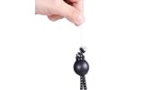 Ball Bungee Set for Outdoor Use - 6 Pack, Black