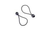 Ball Bungee Set for Outdoor Use - 6 Pack, Black