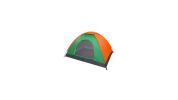Waterproof Camping Dome Tent for Hiking and Survival - Orange & Green