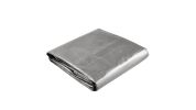 12 × 20 ft Heavy Duty Poly Tarp - Silver+Black for Camping & Outdoor Use